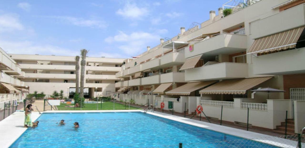 Roquetas Beach House Apartamento Fresco Con Piscina Roquetas de Mar Esterno foto